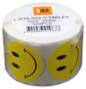 500 Etiketten Smiley gelb 35 mm auf Rolle - Siegelaufkleber Produktbild-Vorschau 3