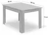 Table - Leobert - Np - Chêne Artisan/Pieds Chêne Artisan - Voir les images du produit 3