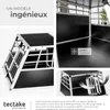 Cage de transport pour chien double dos droit - 89 x 69 x Voir les images du produit 5