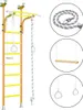 Sprossenwand für Kinder Indoor Klettergerüst aus Metall mit Produktbild-Vorschau 1