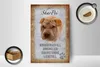 Holzschild Spruch 12x18cm Shar Pei Hund Schild Produktbild-Vorschau 3