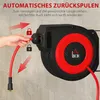 HOMCOM Automatyczny bęben na wąż pneumatyczny 15 m + 1,5 m Podgląd zdjęcia produktu 5