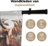MuchoWow® Wandteppich Wandbehang Scottish Hochlandrind - Produktbild-Vorschau 3