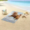 Beach towel Good Morning 75x150 cm - horses Produktbild-Vorschau 2
