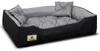 Pelíšek pro psy PRESTIGE 100x75 cm voděodolný šedý Náhled obrázku produktu 3