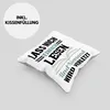 Trendation - Leseratte Deko-Kissen mit Füllung 40x40 Produktbild-Vorschau 3
