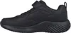 A black sneaker shown from the side against a white background. Voir les images du produit