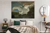 MuchoWow® Poster Der bedrohte Schwan - Gemälde von Jan Produktbild-Vorschau 4