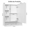 Puluomis zrcadlová skříňka do koupelny s tříbarevným Náhled obrázku produktu 5