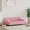 vidaXL Pelech pre psov Pink 90x53x30 cm Velvet Náhľad obrázku produktu 2
