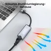 AdroitGoods USB-C / USB-A zu Lan Netzwerk Ethernet Adapter Produktbild-Vorschau 7