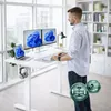 Relaxdays – stôl s nastaviteľnou výškou, elektrický, Náhľad obrázku produktu 3