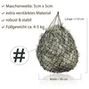 Heunetz schwarz für Pferde Maschenweite 5x5cm Heunetz Produktbild-Vorschau 4