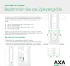 AXA Doppelzylinderschloss - 30/30 mm - Sicherheitszylinder, Produktbild-Vorschau 3