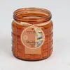 Citronellakerze im Glas ca. 11x12 cm Herbstfarben | Produktbild-Vorschau 3