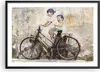 Gerahmtes Poster - Schwarzer Rahmen - Graffiti modern - Produktbild-Vorschau 1