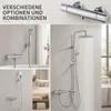 Bateria prysznicowa z termostatem Chromowana bateria Podgląd zdjęcia produktu 6