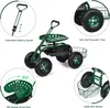 Gartenwagen Scooter mit Ablagekorb & Tablett, Rollender Produktbild-Vorschau 5
