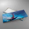 Bild auf Leinwand - Leinwandbild - Einteilig - Surfen Frau Produktbild-Vorschau 2