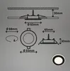 Briloner Gima 3er Set LED Einbaustrahler 230V, Produktbild-Vorschau 5