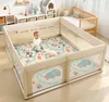 Krabbelmatte Baby 180x200 XXL, Faltbare Spielmatte 1cm Produktbild-Vorschau 7
