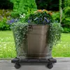 LZQ 2 Stück WPC Pflanzenroller 30x30 cm 100 kg Tragkraft, Produktbild-Vorschau 8