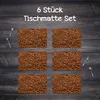Tischset 6x45x30 cm Platzset Tischmatte Platzmatte Produktbild-Vorschau 4