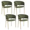 Set di 4 sedie da pranzo Flieks, con gambe inclinate, Anteprima dell’immagine prodotto 6