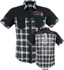 Rock Rebel by EMP Herren schwarz-weißes Hemd mit Karo Produktbild-Vorschau 1