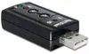 Externer USB 2.0 Sound Adapter Virtual 7.1 - 24 bit / 96 Produktbild-Vorschau 1