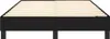 vidaXL Boxspringbettgestell Schwarz 120x200 cm Stoff Produktbild-Vorschau 4