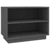 vidaXL Armoire à chaussures Gris 60x34x45 cm Pin massif Voir les images du produit 1