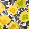 Dekostoff Meterware Baumwolle Madone Citrus Blumen gelb Produktbild-Vorschau 1