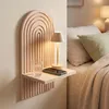 Relaxdays Wandregal, 2er Set, HxBxT: 35 x 18 x 13 cm, Holz, Produktbild-Vorschau 3