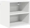 vidaXL Závěsná skříňka s úložným prostorem, bílá, 40 x 29,5 Náhled obrázku produktu 1