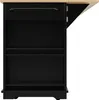 Sweiko Ilot de cuisine, cloisons amovibles, armoire de Voir les images du produit 12