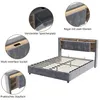INONEFT Boxspringbett 140×200 mit Ladefunktion (USB & Produktbild-Vorschau 4