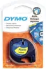 DYMO LetraTag-Band, Plastik 12mm x 4m schwarz->gelb Anteprima dell’immagine prodotto 20