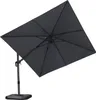 PURPLE LEAF Ampelschirm Twist 300 x 300 cm Sonnenschirm mit Produktbild-Vorschau 10