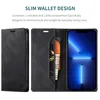 iPhone 13 Pro Max Brieftasche Hülle, Retro Kunstledertasche Produktbild-Vorschau 6