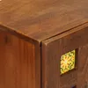 vidaXL Kredens Orzech 60 x 33 x 75 cm Lite drewno mango Podgląd zdjęcia produktu 6