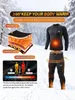 2er Pack Herren Thermounterwäsche, Funktionsunterwäsche mit Produktbild-Vorschau 5