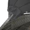 Sonneninsel – leżak ogrodowy z rattanu PE, 203 cm, z Podgląd zdjęcia produktu 13