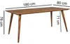 FineBuy Table de salle à manger rectangulaire 180 cm en Voir les images du produit 3