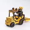 ROBOTIME Rokr 3D-Holzpuzzle Gabelstapler 139 Teile Produktbild-Vorschau 16