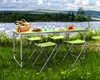 Aga Camping Set – Faltbarer Campingtisch mit 4 Hockern – Produktbild-Vorschau 4