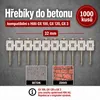 Betonnen spijkers, 32 mm, 1000 stuks, geschikt voor Hilti Productafbeelding-voorbeeld 1