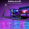 CkeyiN Gaming Mikrofon Mit Arm - RGB Podcast Mikrofon für Produktbild-Vorschau 6