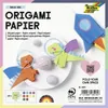 Origami papier, 15x15 cm, 70 g, 100 listov, FOLIA, rôzne farby Productafbeelding-voorbeeld