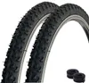 2 x VEE Rubber V123 26" Fahrradreifen Schwarz 47-559 (26 x Produktbild-Vorschau 2